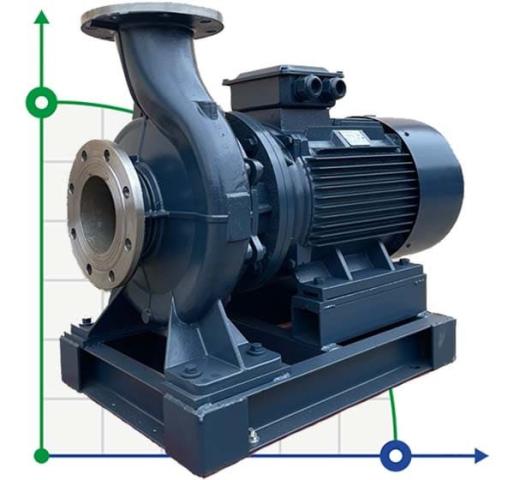 BGWH 200-200(I) (400/12,5), 22kW, 1480 - насос нержавеющий горизонтальный