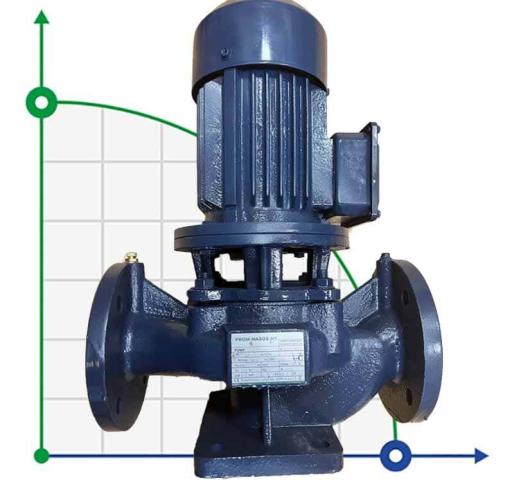 IRG BGL 65-125(I)A (45/16), 4kW, 2880 насос центробежный вертикальный