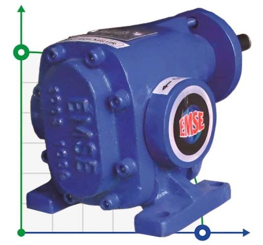 Шестерний насос для в'язких продуктів EMSE EDP 1020, DN50, 20 м3/год, без двигуна