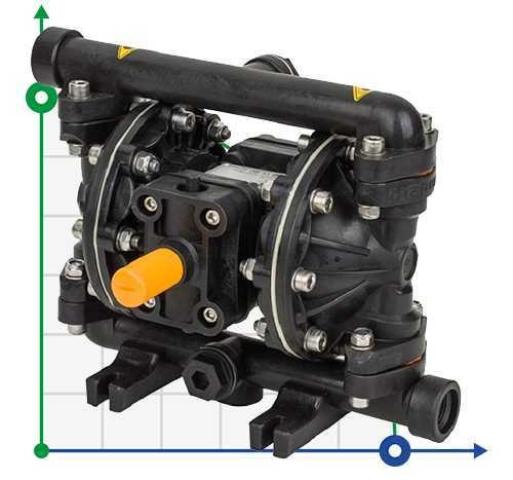 DP 06 PB/T - V - насос пневматичний мембранний