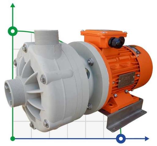 ADH 130 PP/B/3HP/TF/2800/BSP - горизонтальний відцентровий насос