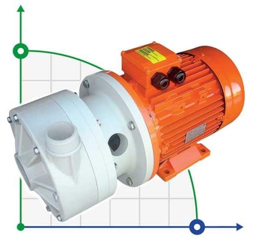 ADH 155 PP/B/7.5HP/TF/2800/BSP - горизонтальний відцентровий насос