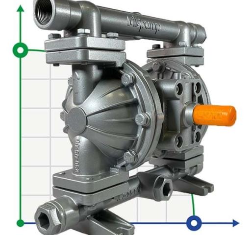 DPX 05 AL/T - мембранний насос із пневмоприводом