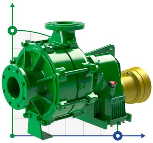 Rovatti T3K65/2E-TW R.5,85 насос із приводом від ВОМ трактора для спринклерного поливу